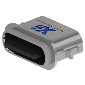 XB-ATCF-16-004 TYPE C 16P 방수 암좌 침판 1.6 L = 6.5mm(분말 미금 케이스)